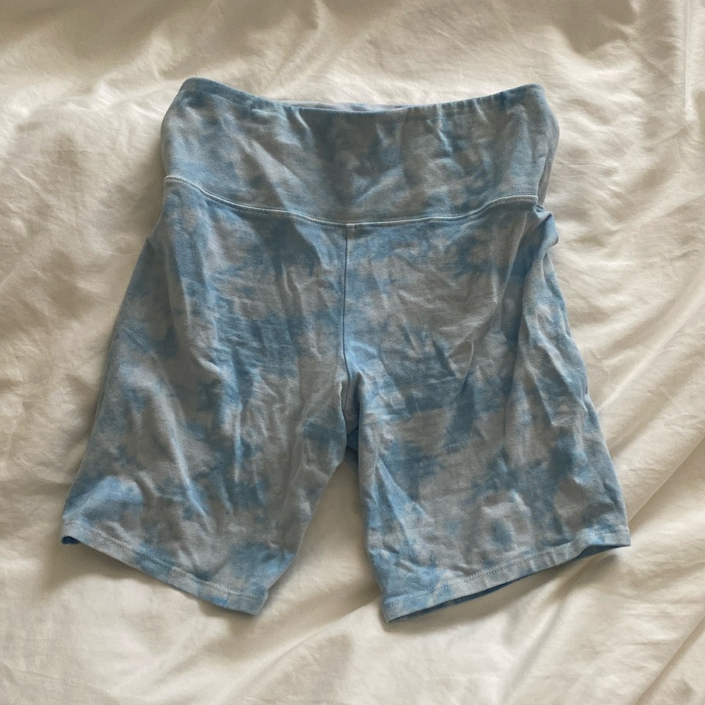 Billabong tie dye biker shorts